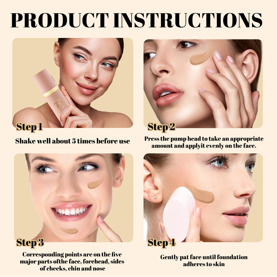 LANISTY Long-lasting Waterproof Moisturizing Concealer - HaiyiBeauty