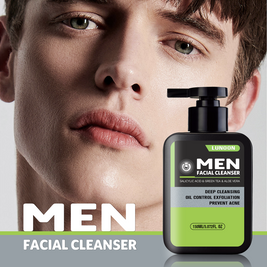 LUNOON Men's Oil Control Anti-Acne Facial Cleanser - HaiyiBeauty