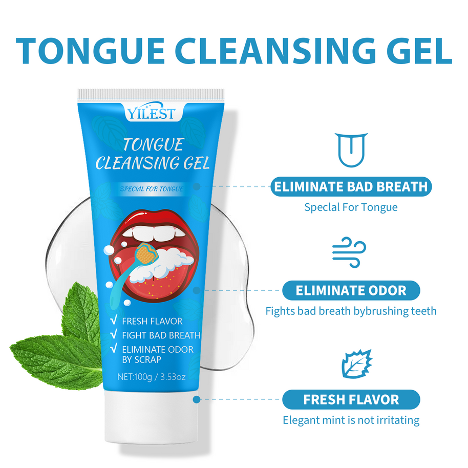 YILEST Mint Tongue Gel Brush Set - HaiyiBeauty