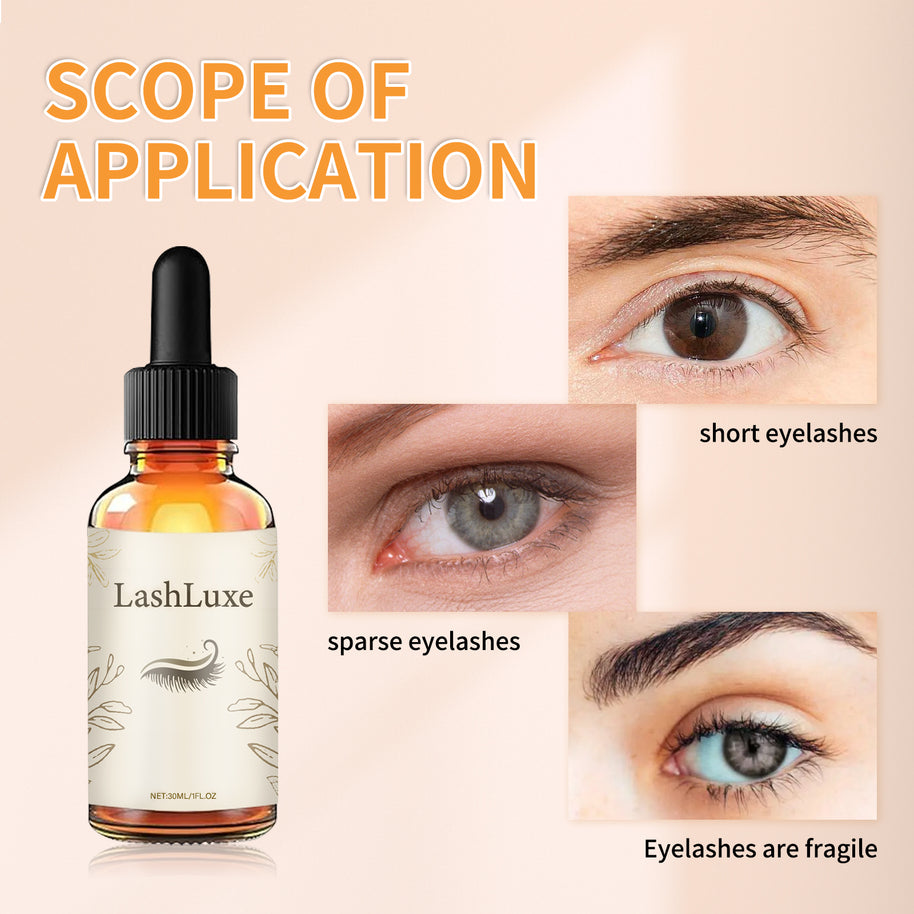 LashLuxe Castor Oil Vegan Growth Serum - HaiyiBeauty