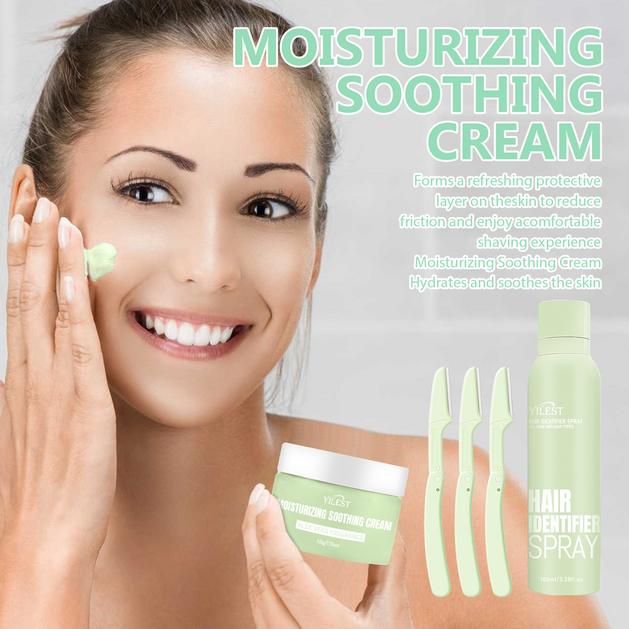 YILEST Hair Identification Spray Soothing Cream Set - HaiyiBeauty