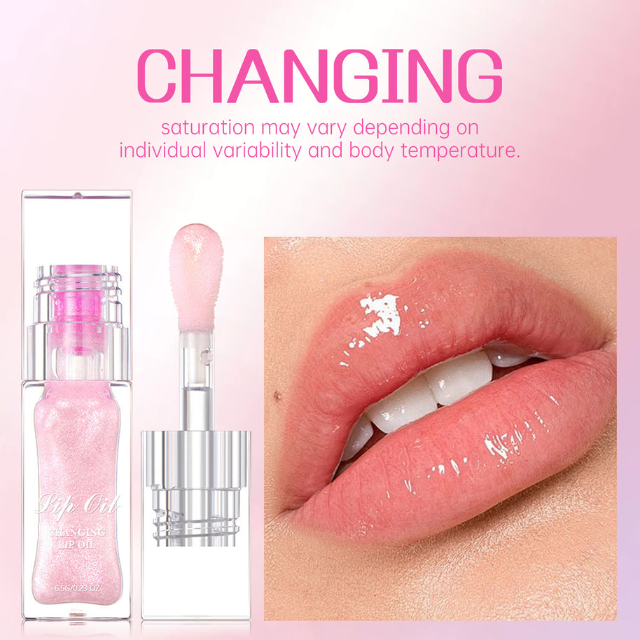 Pink Lip Gloss - HaiyiBeauty