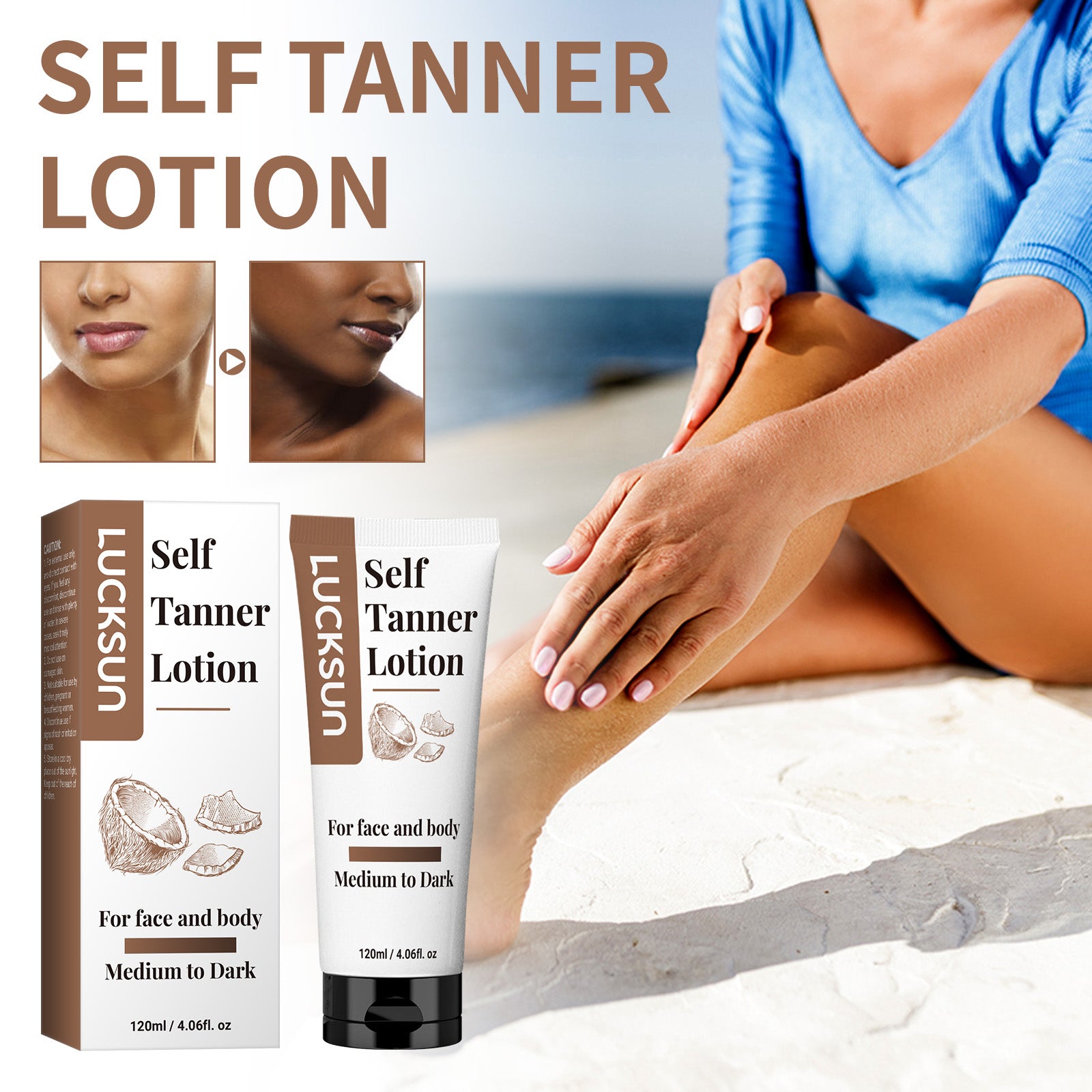 LUCKSUN Tanning Lotion - HaiyiBeauty