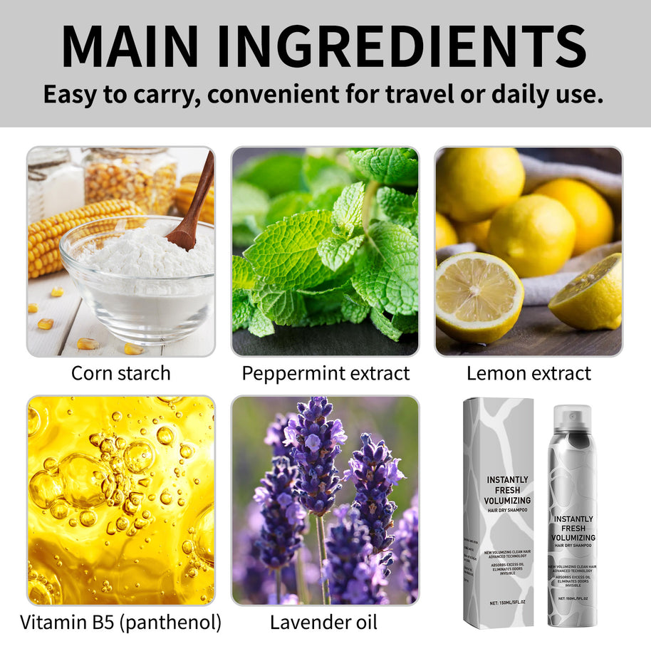 Dry Shampoo Spray - HaiyiBeauty
