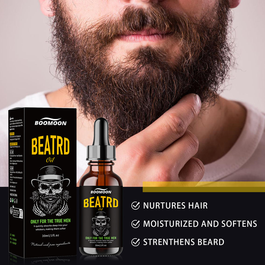 BOOMOON Jojoba Beard Oil - HaiyiBeauty