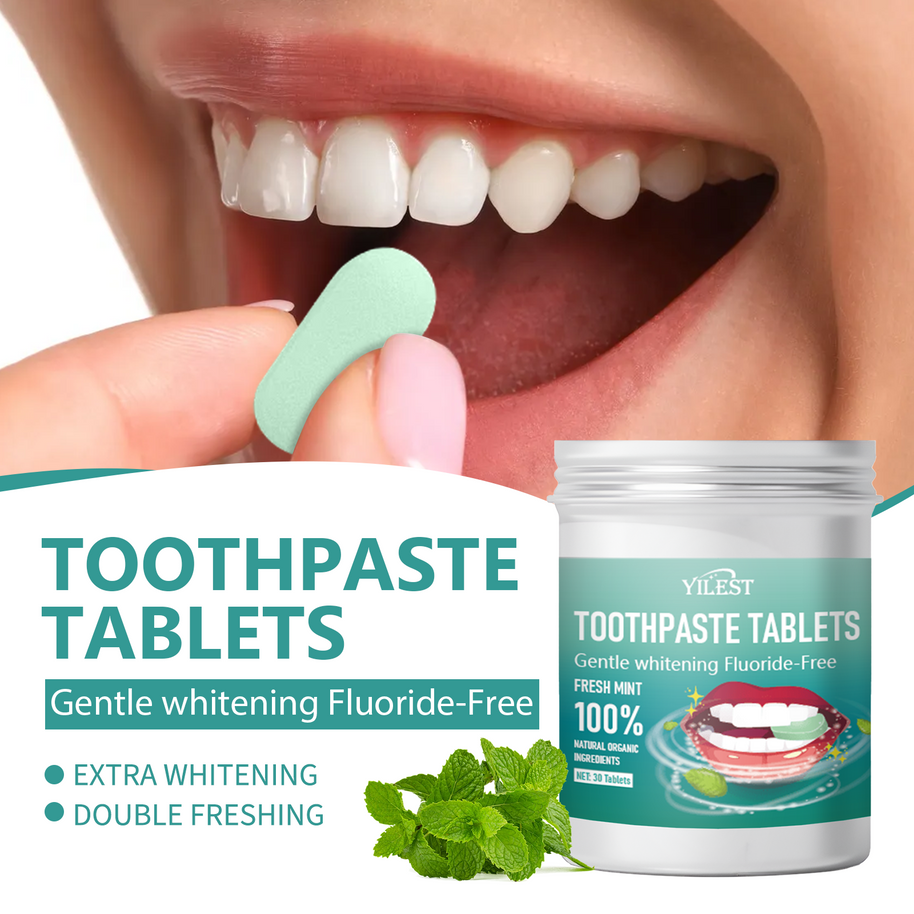 YILEST Mint Toothpaste Tablets - HaiyiBeauty