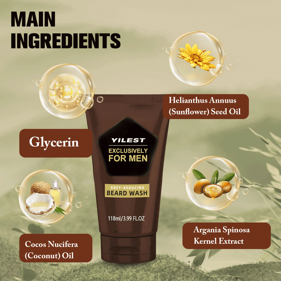 YILSET Beard Wash - HaiyiBeauty