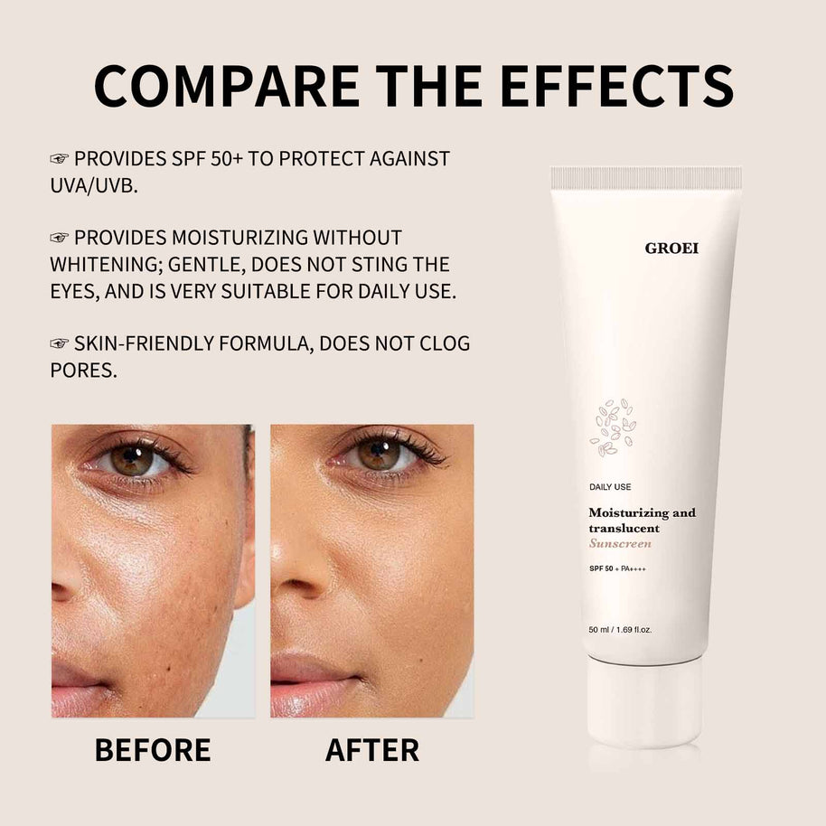 GROEI Moisturizing Brightening Sunscreen - HaiyiBeauty