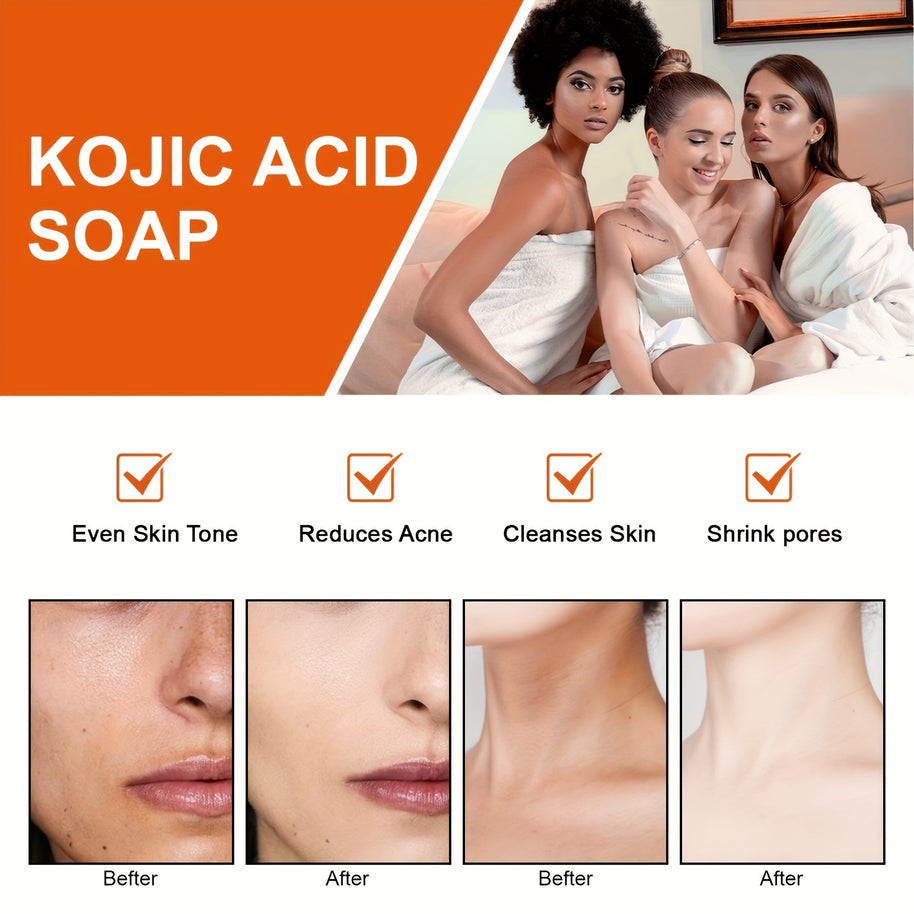 LUNOONK Kojic Acid Soap - HaiyiBeauty