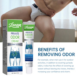 LUNOON Men's Private Deodorant Cream - HaiyiBeauty