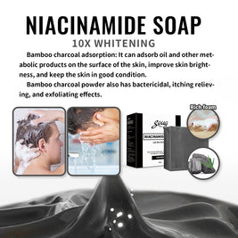 SOUG Bamboo Charcoal Facial Soap - HaiyiBeauty