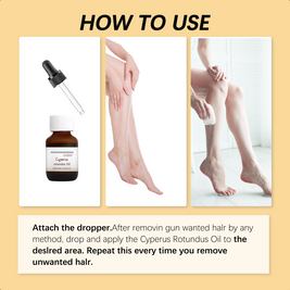 Cyperus Hair Removal Oil - HaiyiBeauty