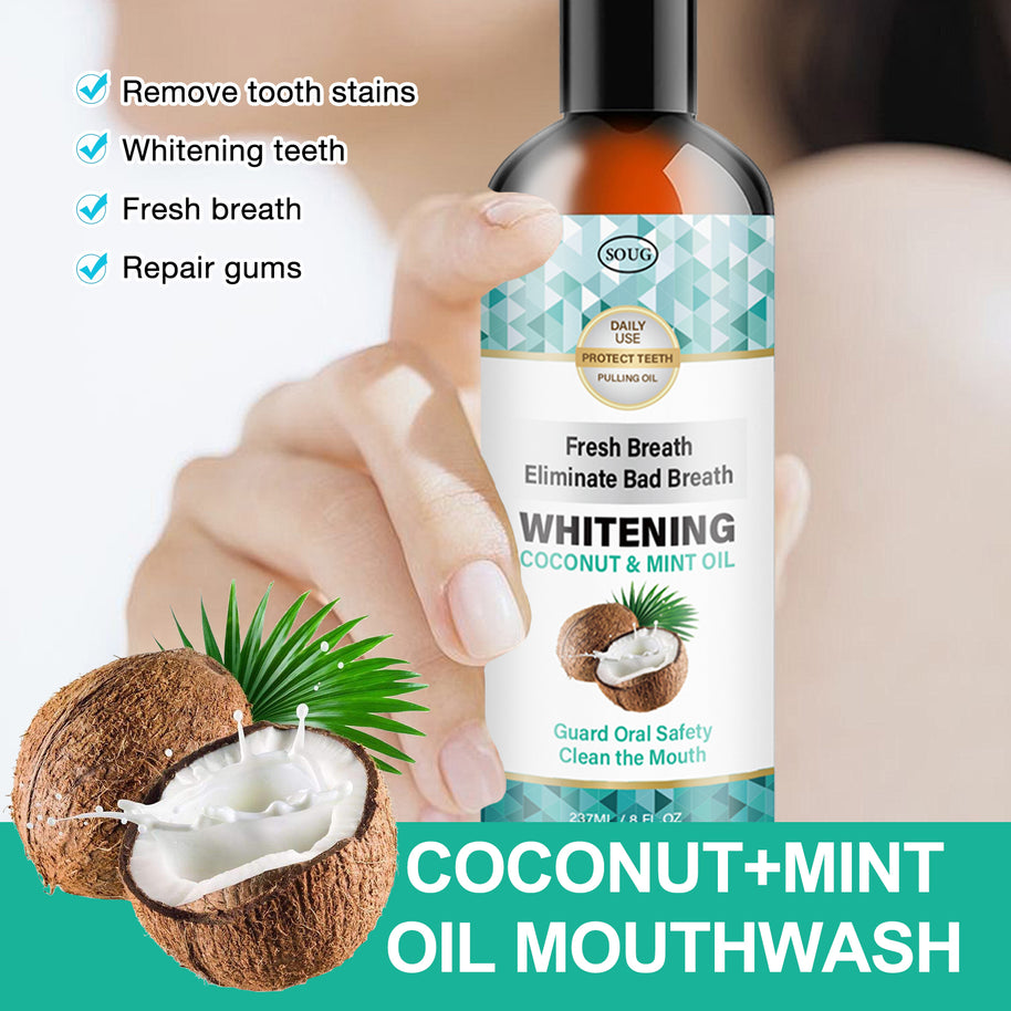 SOUG Coconut Mint Mouthwash - HaiyiBeauty