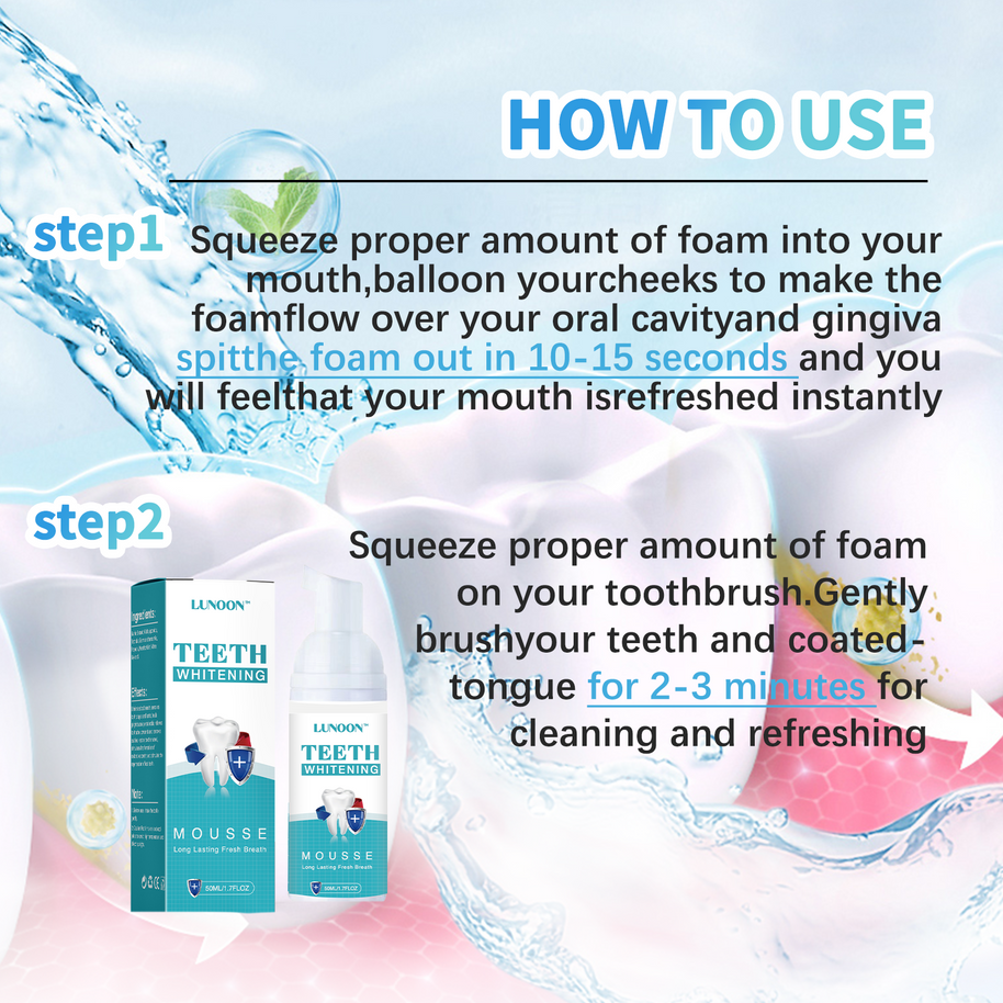 Teeth Cleansing Mousse - HaiyiBeauty