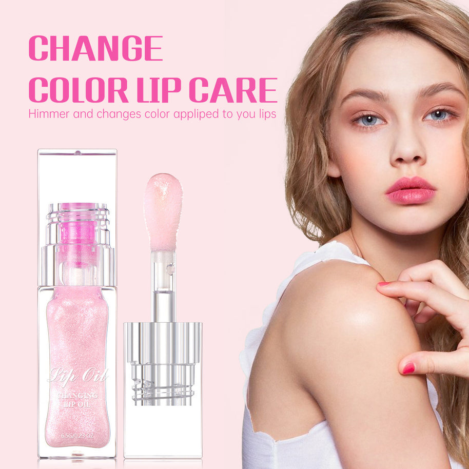 Pink Lip Gloss - HaiyiBeauty
