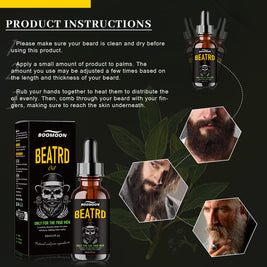 BOOMOON Jojoba Beard Oil - HaiyiBeauty