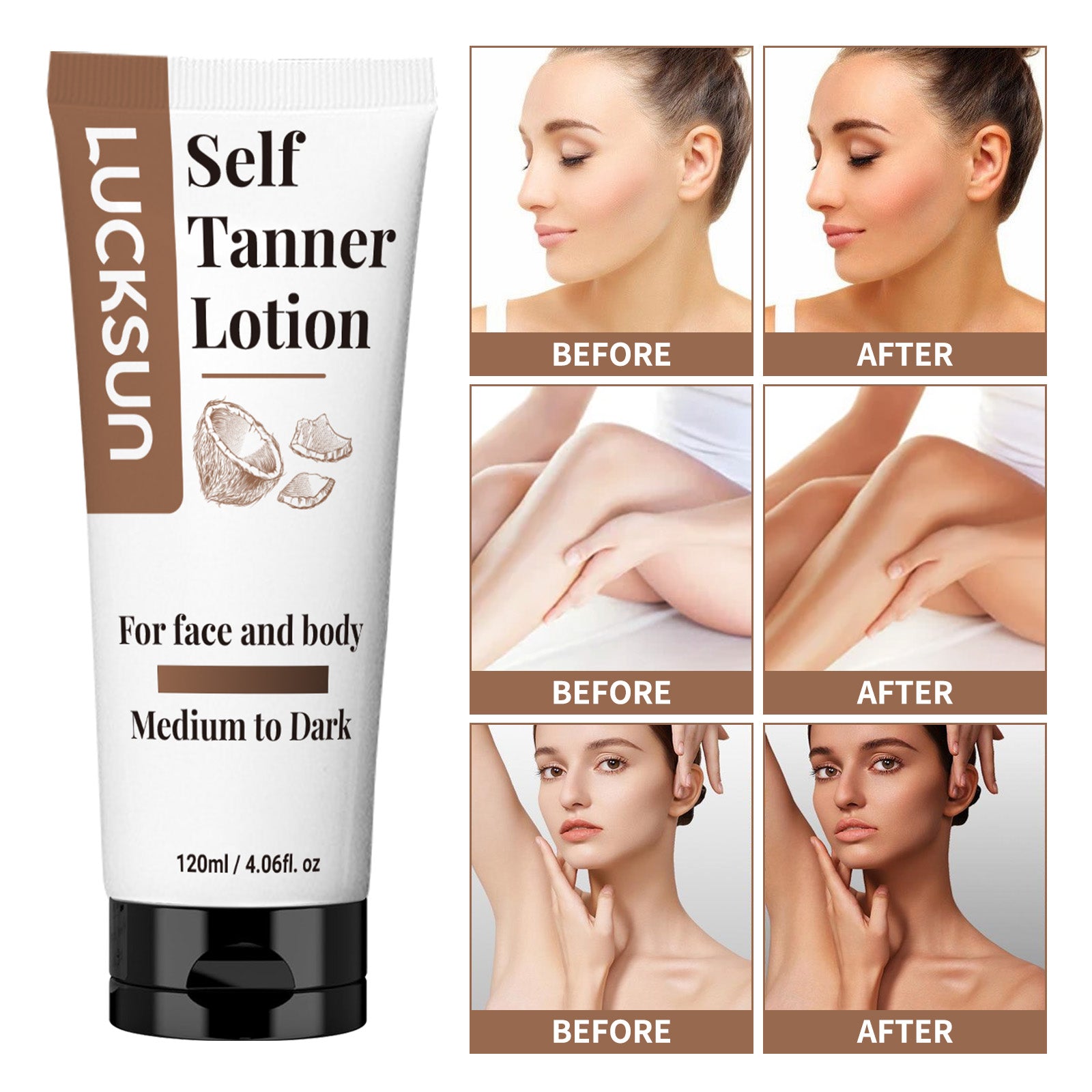 LUCKSUN Tanning Lotion - HaiyiBeauty