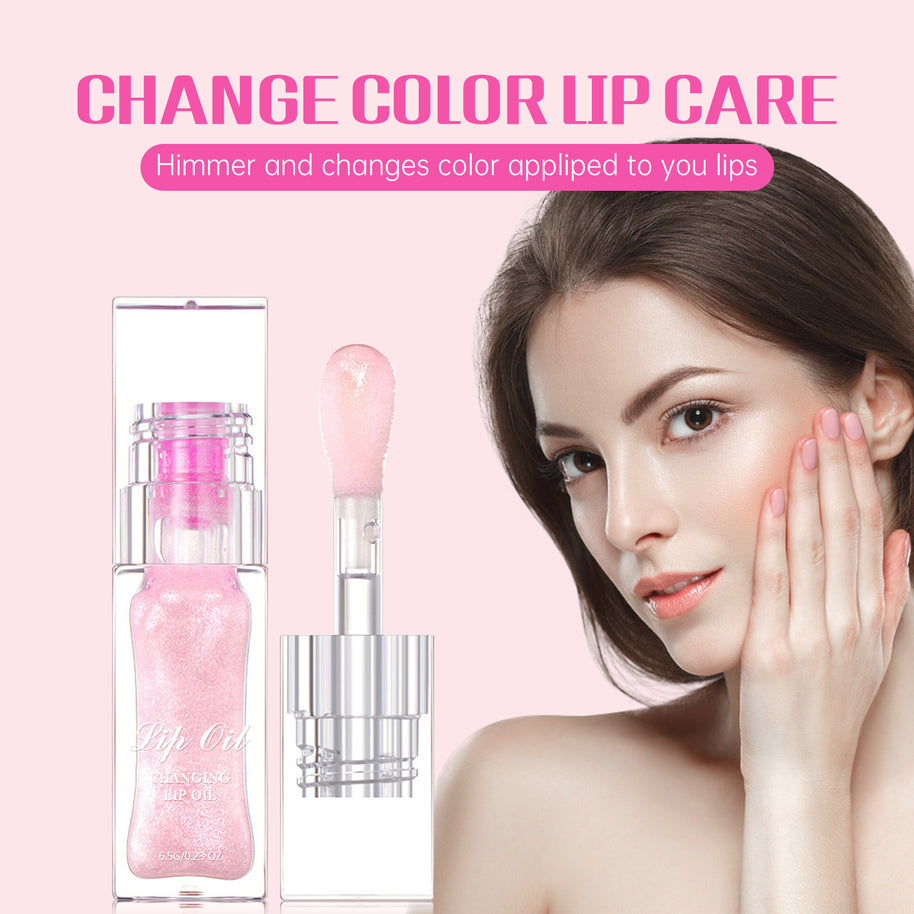 Pink Lip Gloss - HaiyiBeauty
