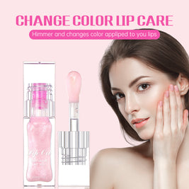 Pink Lip Gloss - HaiyiBeauty