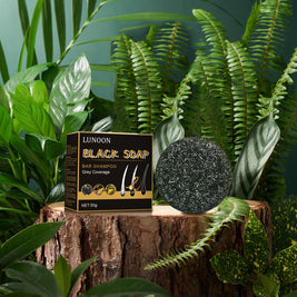 LUNOON Black Hair Soap - HaiyiBeauty