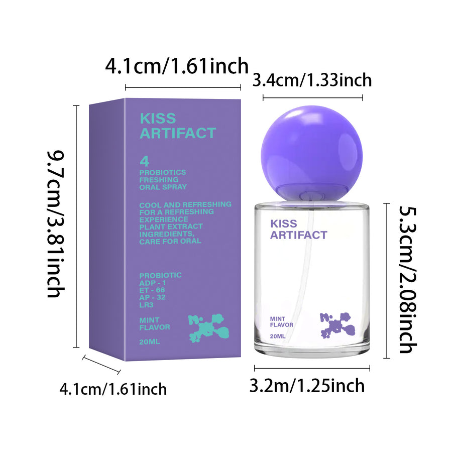 KISS ARTIFACT Mint Oral Spray - HaiyiBeauty