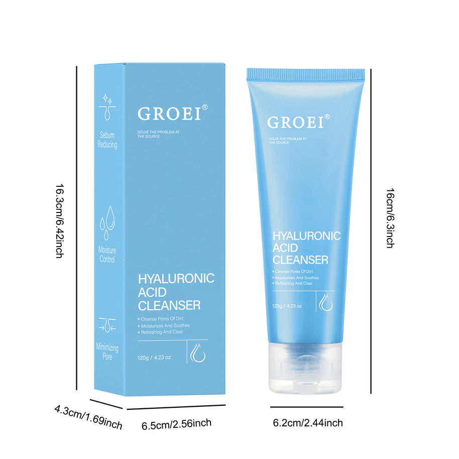GROEI Hyaluronic Acid Cleanser - HaiyiBeauty