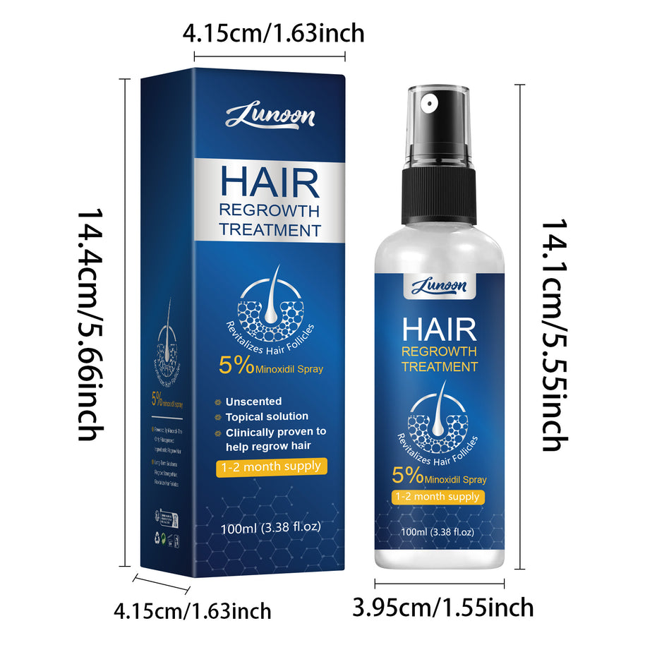 LUNOON Minoxidil Hair Growth Spray - HaiyiBeauty