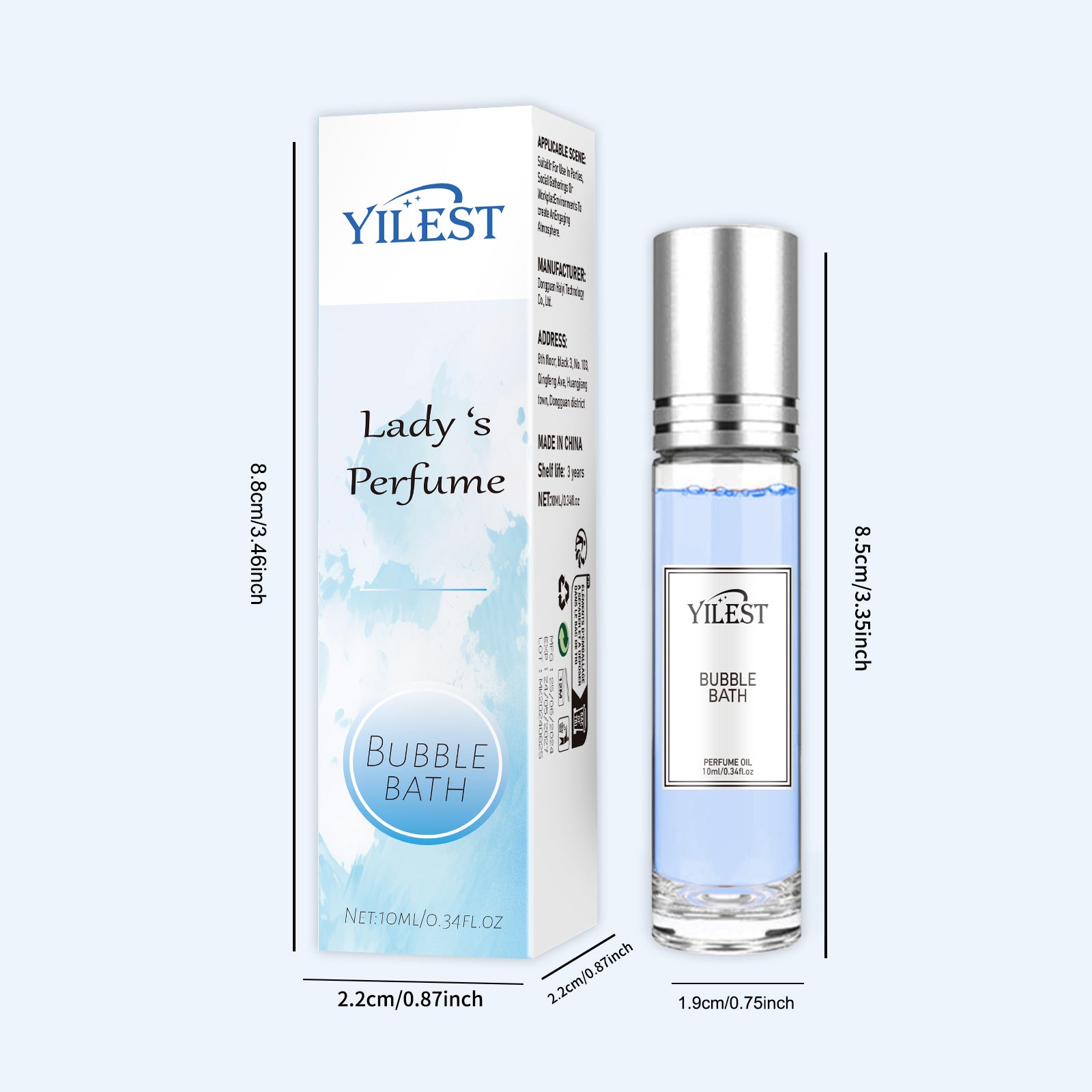Parfum floral pour femme YILEST