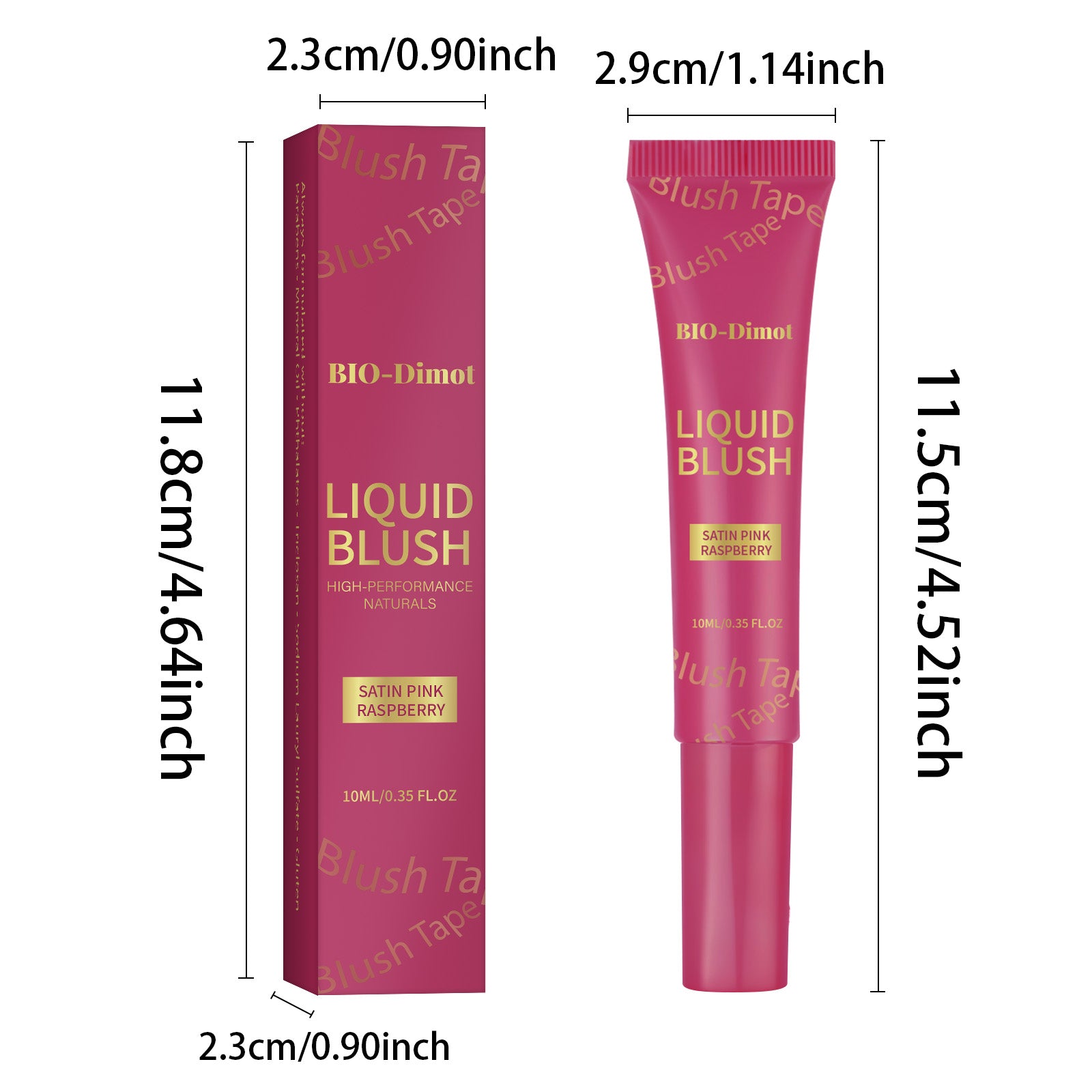 BIO-DIMOT Purple Blush - HaiyiBeauty