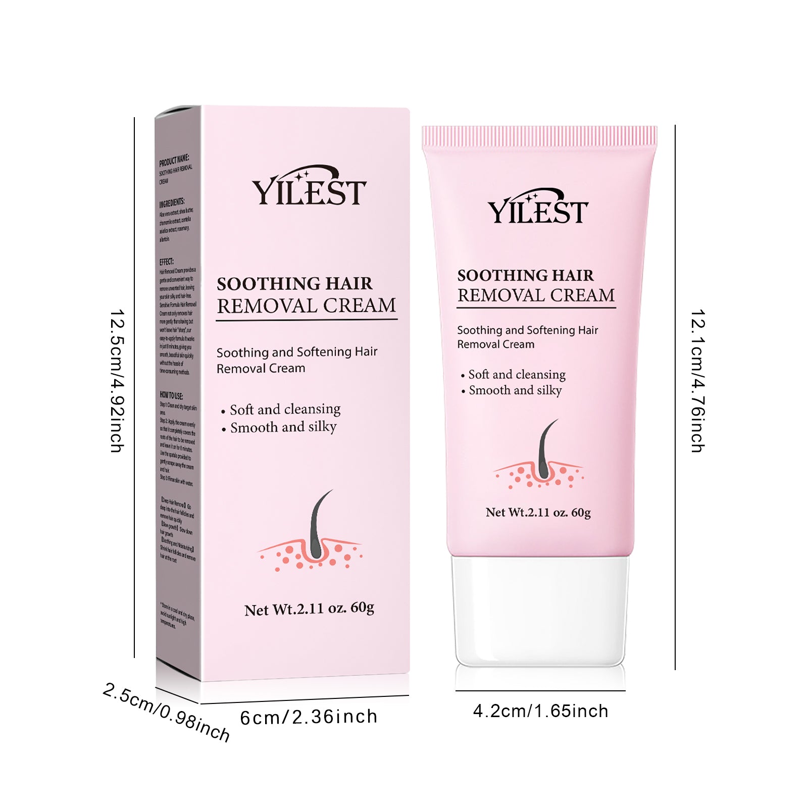 YILEST Hair Removal Cream - HaiyiBeauty