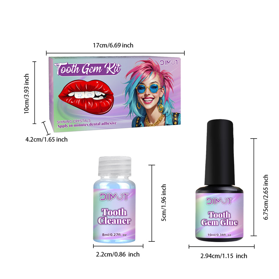 Dimot Tooth Gem Set - HaiyiBeauty