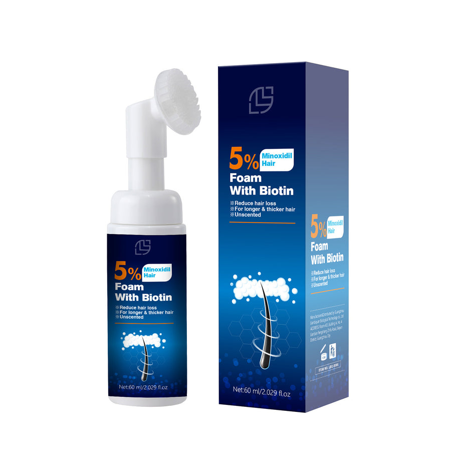 5% Minoxidil Biotin Foaming Agent