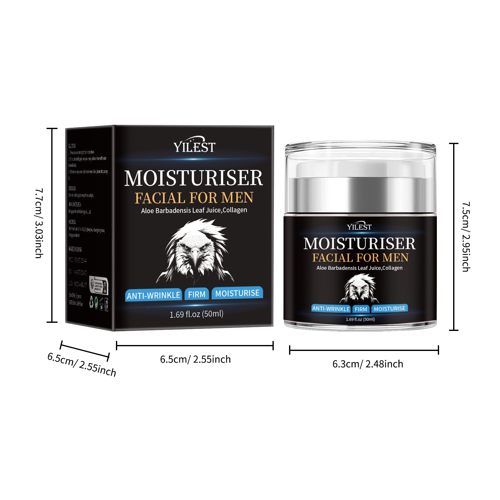 YILEST Men's Moisturizing Cream