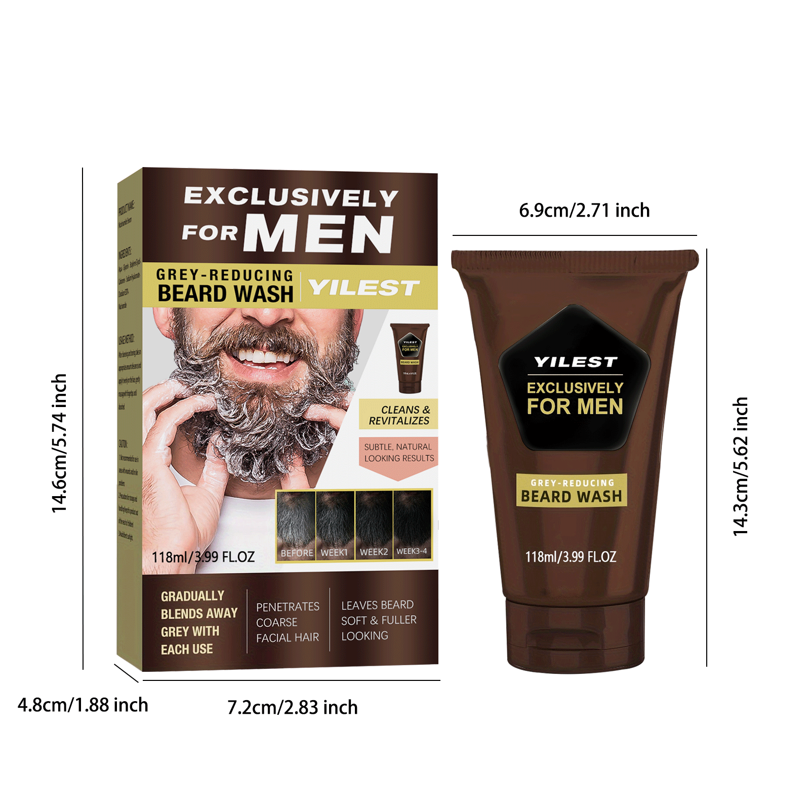 YILSET Beard Wash - HaiyiBeauty