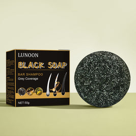 LUNOON Black Hair Soap - HaiyiBeauty