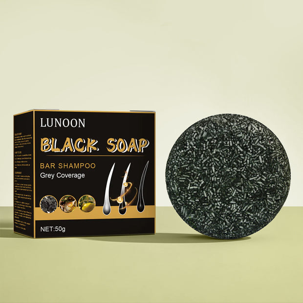 LUNOON Black Hair Soap