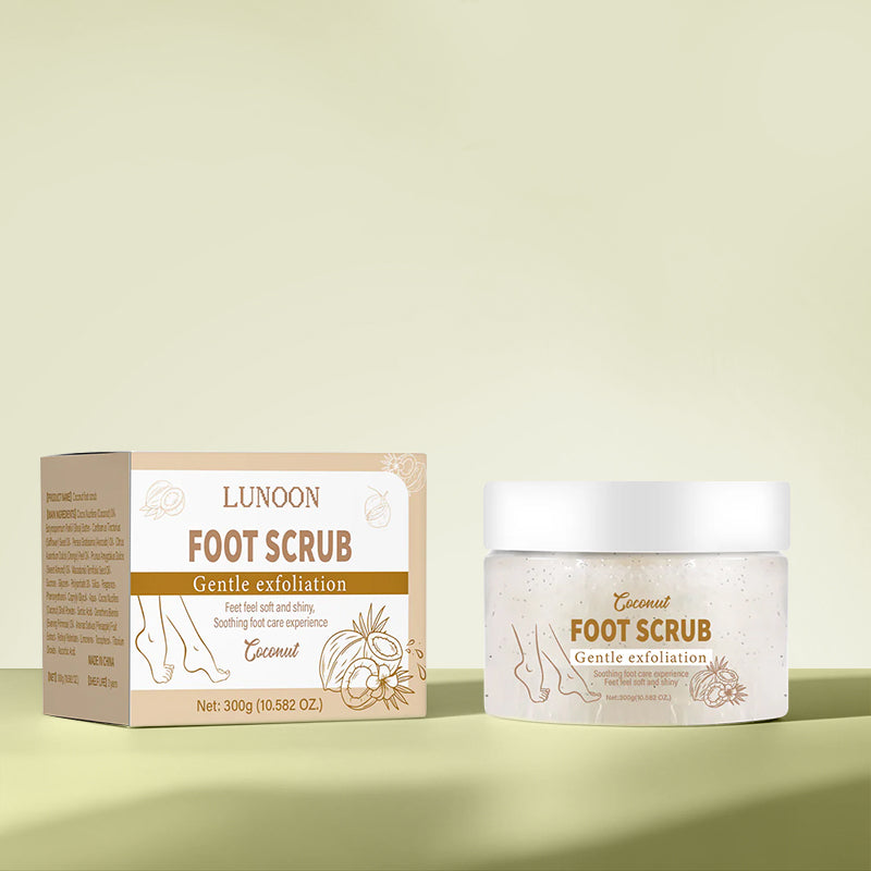 LUNOON Foot Scrub-Coconut Fragrance - HaiyiBeauty