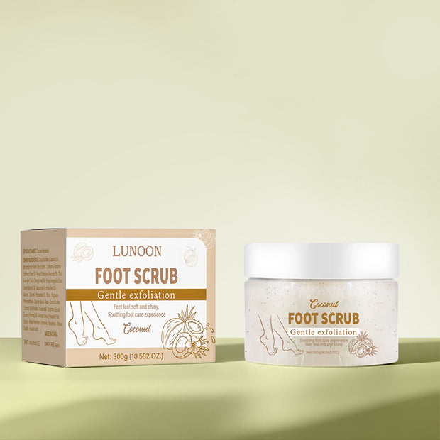 LUNOON Foot Scrub-Coconut Fragrance