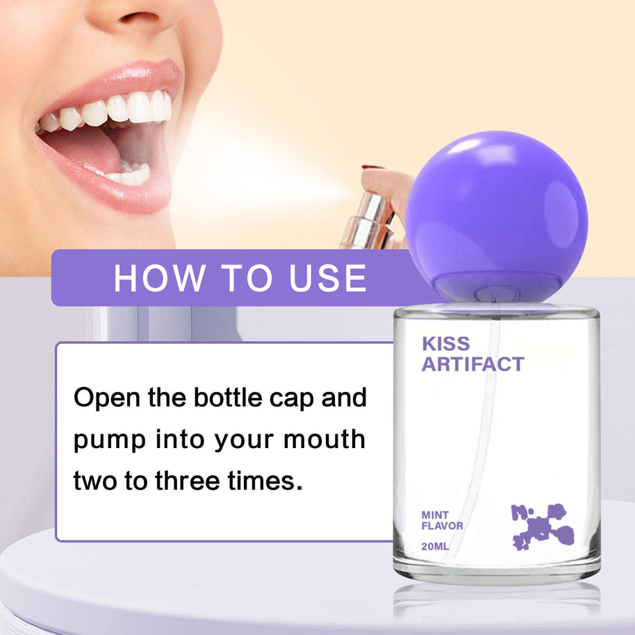 KISS ARTIFACT Mint Oral Spray - HaiyiBeauty