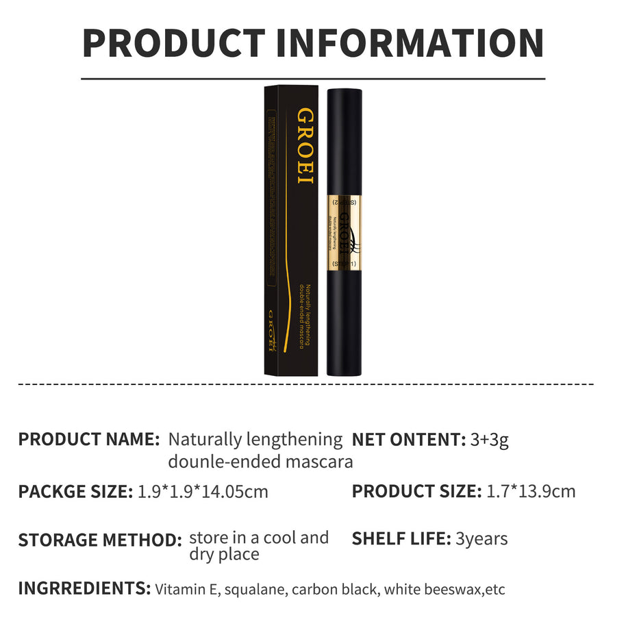 GROEI Double-Headed Mascara - HaiyiBeauty