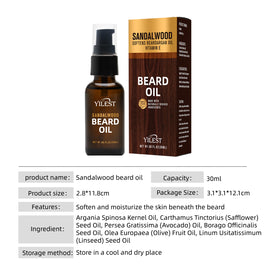 YILSET Men's Beard Essential Oil - HaiyiBeauty