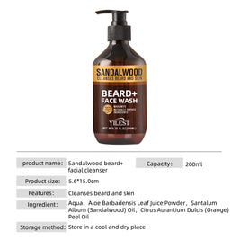 YILSET Men's Beard Cleanser - HaiyiBeauty