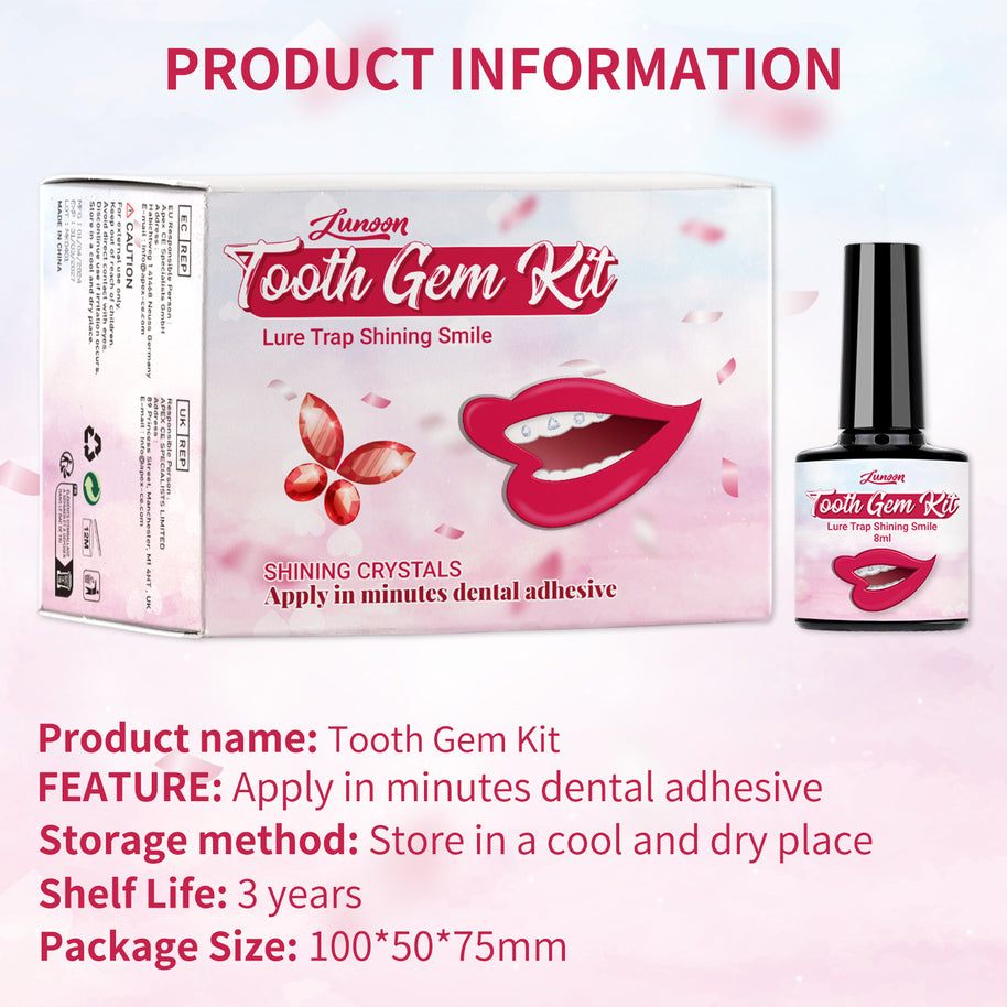 LUNOON Tooth Gem Kit - HaiyiBeauty