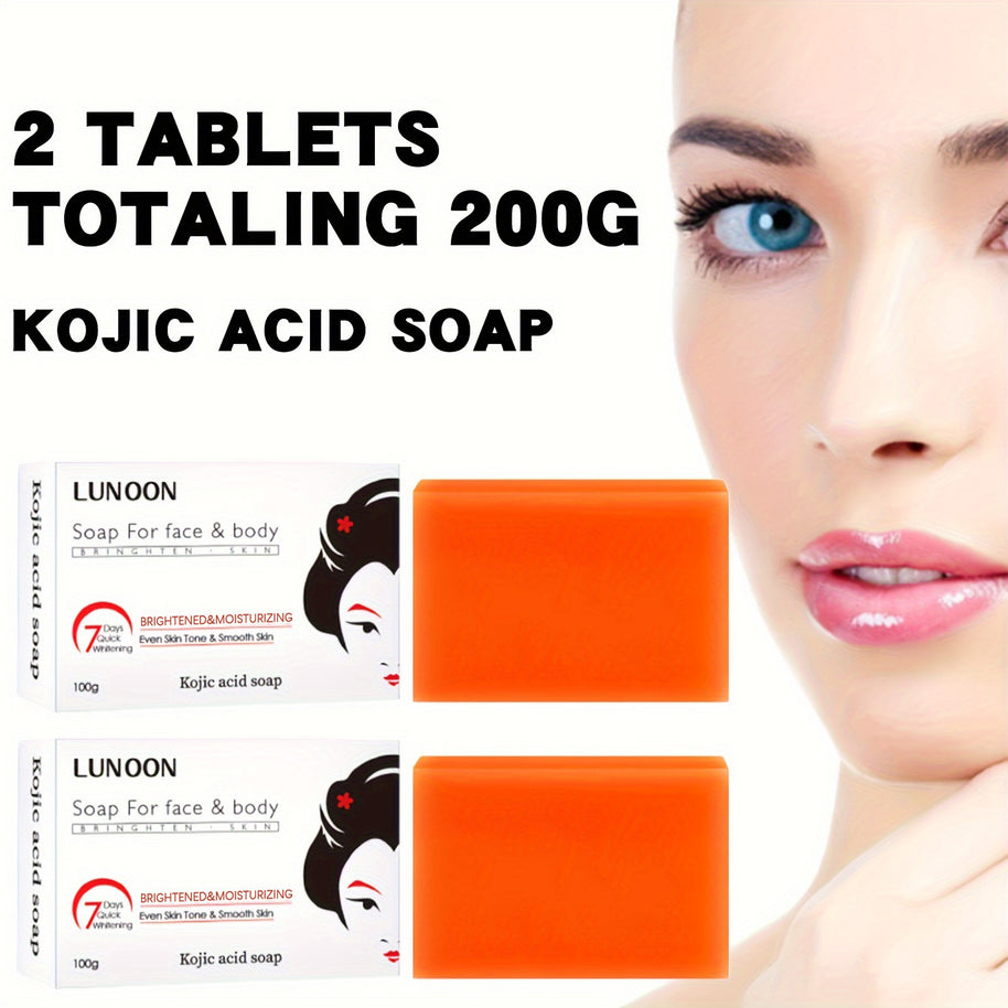 LUNOONK Kojic Acid Soap - HaiyiBeauty