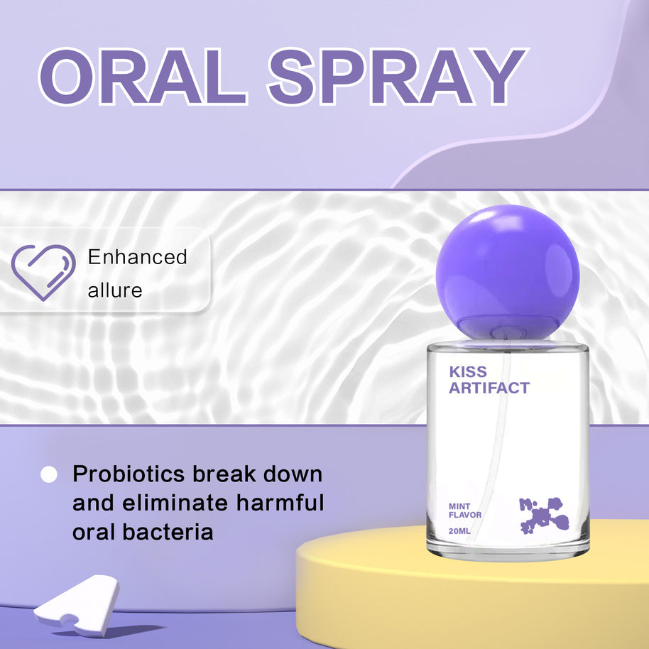 KISS ARTIFACT Mint Oral Spray - HaiyiBeauty