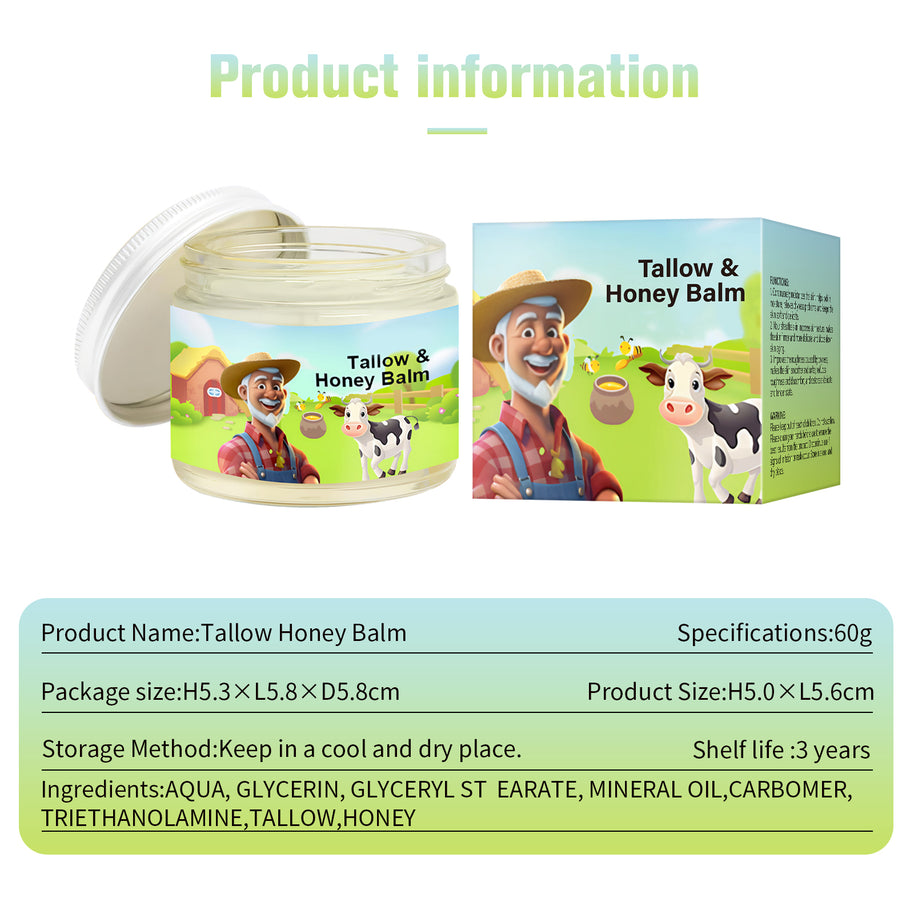 Tallow Honey Balm - HaiyiBeauty