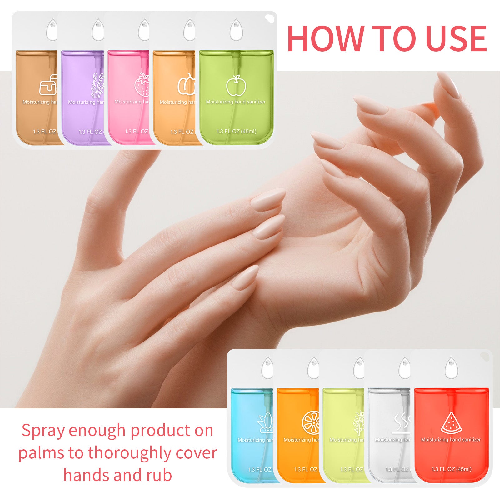 Hand Sanitizer Spray Set - HaiyiBeauty
