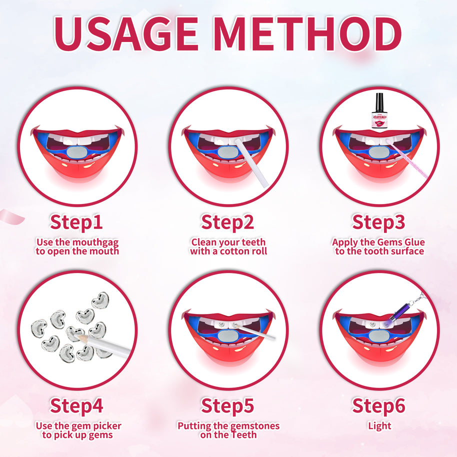 LUNOON Tooth Gem Kit - HaiyiBeauty