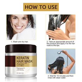 KERATIN Hair Mask - HaiyiBeauty