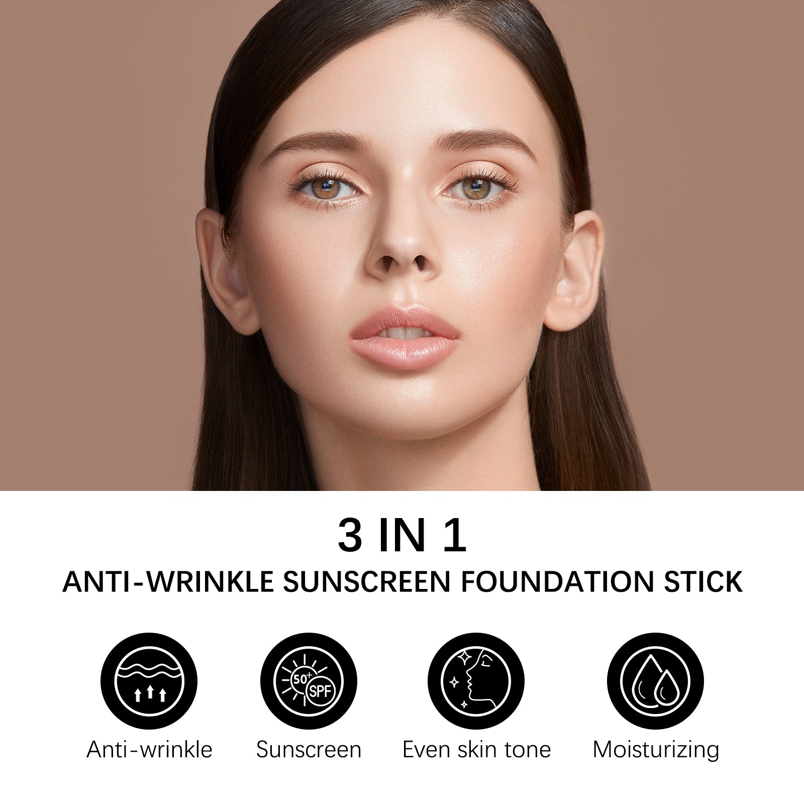LUCKSUN Foundation Stick - HaiyiBeauty
